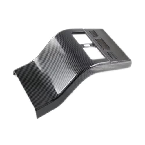 Auto Carbon Fiber Hinten Klimaanlage Vent Outlet Rahmen Anti-Kick Panel Abdeckung Trim Für Toyota Bz4x 2022 2023 von Aoleegatt