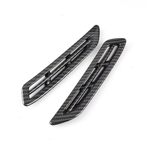 Auto Carbon Fiber Texture AB Säule Klimaanlage Outlet Vent Rahmen Abdeckung Schutz Trim Für Audi A6 C8 A7 2019 2020 2021(A Pillar) von Aoleegatt