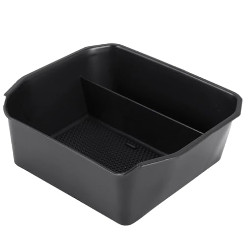 Auto Center Console Organizer Armlehne Storage Box Tray mit Kissen Zubehör für Land Rover Defender 110 2020 von Aoleegatt
