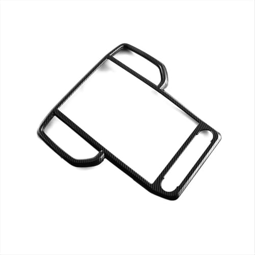 Auto Center Control Air Vent Outlet Abdeckung Display Bildschirm Trim Zubehör ABS Carbon Faser für Ford Ranger 2023 2024 von Aoleegatt