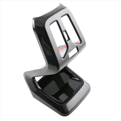 Auto Hinten Klimaanlage Outlet Vent Abdeckung Trim Aufkleber Zubehör ABS Carbon Faser für BMW X1 U11 2023 2024 von Aoleegatt