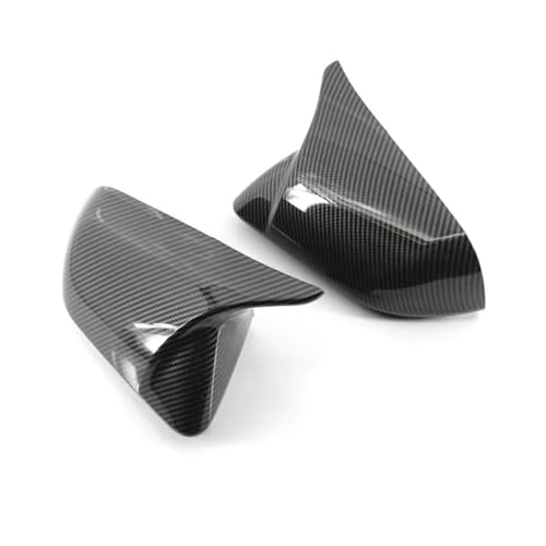 Auto Rückspiegel Abdeckung Seite Spiegel Gehäuse Carbon Fiber Ersatz Für Ford Mustang 2015-2022 FR3Z-17682 FR3B-17683 von Aoleegatt