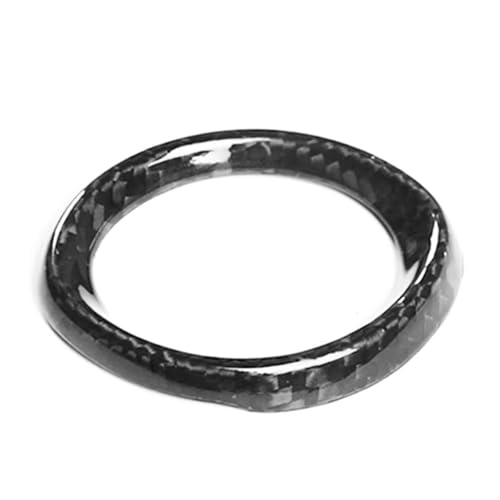 Carbon Fiber Auto Armaturenbrett Uhr Ring Abdeckung Dekor Trim Für Maserati Ghibli 2014-2021 Quattroporte 2017-2021 von Aoleegatt