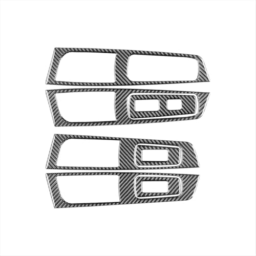 Carbon Fiber Auto Fenster Hebe Control Schalter Abdeckung Trim Aufkleber Zubehör für Subaru Forester 2009-2012 LHD Carbon Fiber Auto Fenster Hebe Control Schalter Abdeckung Trim Aufkleber Zubehör für Subaru Forester 2009-2012 LHD von Aoleegatt