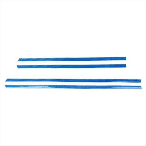 Carbon Fiber Auto Tür Streifen Trim Dekoration Abdeckung Aufkleber Innen Zubehör für Toyota 4Runner 2010-2023 von Aoleegatt