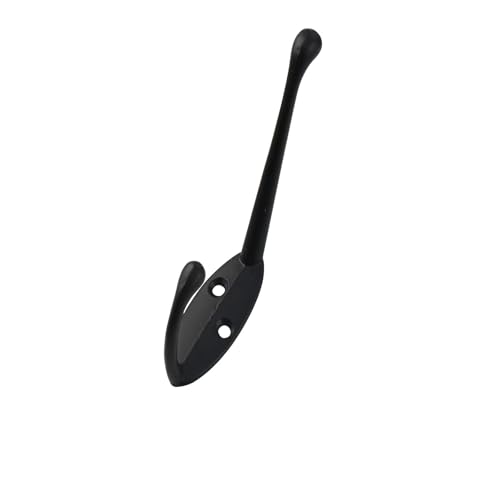 Einzelne Hardware antiker Schrank Kleiderschrank Mantel Wand solide Legierung Garderobe Türhaken (schwarz) von Aoleegatt