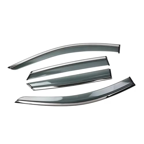 Fenster Tür Visier Entlüftung Markise Regen Augenbraue Für VW Polo Mk4 Vivo Sedan 9N 2002~2009 von Aoleegatt