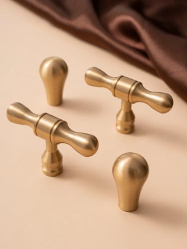 Massives Messing Küchenschrank Griffe Tropfenförmige Schubladenknöpfe Schranktür zieht Kleiderschrank Hardware Gold Möbelgriffe (Pitch-Row-224mm) von Aoleegatt