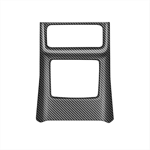 RHD Auto Hinten Klimaanlage Vent Outlet Rahmen Anti-Kick Panel Abdeckung Trim ABS Carbon Faser für Mazda CX-60 2022-2023 von Aoleegatt
