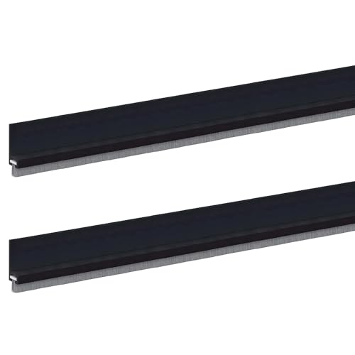 2er-Set BüRstendichtung, BüRstendichtung Selbstklebend, TüRdichtung Selbstklebend Hochdichte 0,1 Mm BüRsten, TüRbodendichtung Tep-Material, Winddicht, Staubdicht Und Insektenfest, 1 M Lang 2er-Set BüRstendichtung, BüRstendichtung Selbstklebend, TüRdichtung Selbstklebend Hochdichte 0,1 Mm BüRsten, TüRbodendichtung Tep-Material, Winddicht, Staubdicht Und Insektenfest, 1 M Lang von Aomhrek