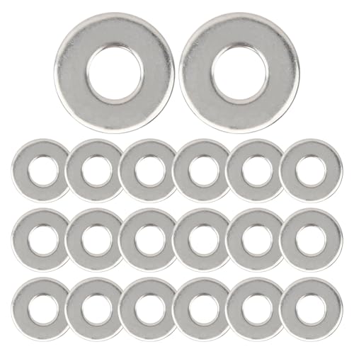 Aomhrek 20 Stück Edelstahl Karosseriescheiben M10, Hochwertige Unterlegscheiben M10 für Gewindestange, Türscharnier, 1,5mm Dick, Beilagscheiben, Disc, Rostfreie Unterlegscheiben für Schrauben Aomhrek 20 Stück Edelstahl Karosseriescheiben M10, Hochwertige Unterlegscheiben M10 für Gewindestange, Türscharnier, 1,5mm Dick, Beilagscheiben, Disc, Rostfreie Unterlegscheiben für Schrauben von Aomhrek