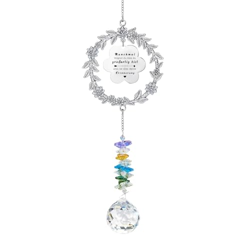 Geburtstagsgeschenk für Frauen, Suncatcher Traumfänger, Kristall Sonnenfänger, Inspirierender Geschenke für Beste Freundin Schwester Kollegen Mama Tochter Erzieherin zum Geburtstag Weihnachten Geburtstagsgeschenk für Frauen, Suncatcher Traumfänger, Kristall Sonnenfänger, Inspirierender Geschenke für Beste Freundin Schwester Kollegen Mama Tochter Erzieherin zum Geburtstag Weihnachten von Aoohaha