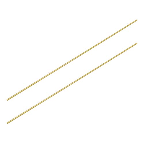 Aopin Messing-Rundrohr, Kupferrohr, ID 1,1 mm x Außendurchmesser 1,5 mm, für Kühlschrank-Kapillarschläuche, Kühlsysteme, Windspiele, 2 Stück Aopin Messing-Rundrohr, Kupferrohr, ID 1,1 mm x Außendurchmesser 1,5 mm, für Kühlschrank-Kapillarschläuche, Kühlsysteme, Windspiele, 2 Stück von Aopin