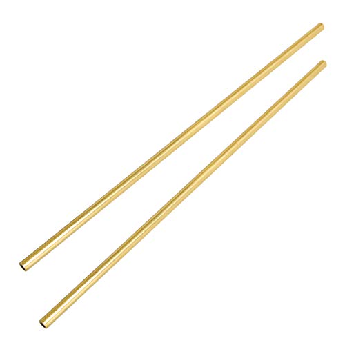 Aopin Messing-Rundrohr Kupferrohr ID 5 mm / 1/5 Zoll x OD 6 mm / 6/25 Zoll Hohlkupferrohr – 300 mm / 30,5 cm Länge für Kühlschrank-Kapillarrohre, Kühlsysteme, Windspiele, 2 Stück Aopin Messing-Rundrohr Kupferrohr ID 5 mm / 1/5 Zoll x OD 6 mm / 6/25 Zoll Hohlkupferrohr – 300 mm / 30,5 cm Länge für Kühlschrank-Kapillarrohre, Kühlsysteme, Windspiele, 2 Stück von Aopin