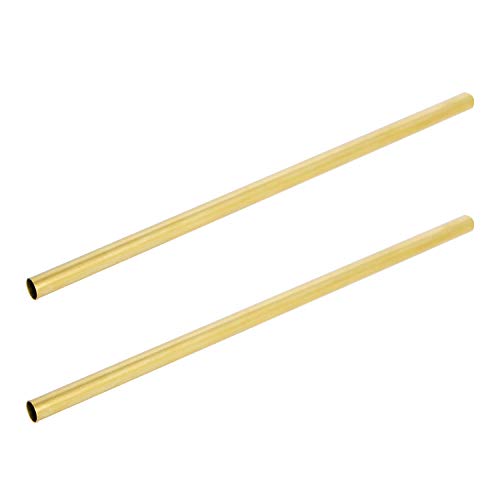 Aopin Messing-Rundrohr Kupferrohr ID 8 mm / 8/25 Zoll x OD 9 mm / 7/20 Zoll Hohlkupferrohr – 300 mm / 30,5 cm Länge für Kühlschrank-Kapillarrohre, Kühlsysteme, Windspiele, 2 Stück Aopin Messing-Rundrohr Kupferrohr ID 8 mm / 8/25 Zoll x OD 9 mm / 7/20 Zoll Hohlkupferrohr – 300 mm / 30,5 cm Länge für Kühlschrank-Kapillarrohre, Kühlsysteme, Windspiele, 2 Stück von Aopin
