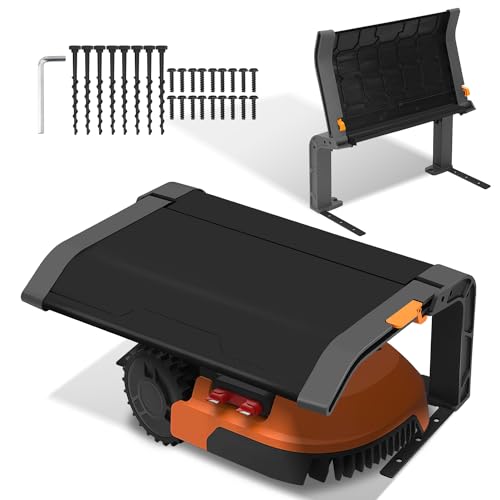 Aopunly Klappbare Mähroboter Garage für Mähroboter – Klappbare Überdachung für Rasenmäher Rasenroboter | Rasenroboter Garage für Garten Witterungsbeständig+UV-Schutz, Laub Aopunly Klappbare Mähroboter Garage für Mähroboter – Klappbare Überdachung für Rasenmäher Rasenroboter | Rasenroboter Garage für Garten Witterungsbeständig+UV-Schutz, Laub von Aopunly