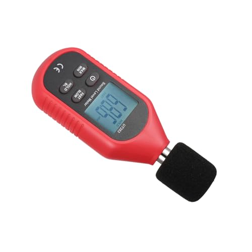 Aoresac Mini Sound Level -Messgerät, Tragbares SPL -Messgerät 30~130 DB mit Datenhaltefunktion, für Heimfabriken, mit LCD -Display -Hintergrundbeleuchtung von Aoresac