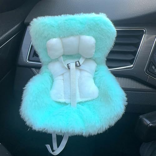 Aosrioylt Autositz Für Labubu Puppe, Labubu Autositz Für Autodekorationen, Puppenautositz Mit Weichem Pelzkissen, Have a Seat Labubu, Baby Puppenautositz(K) von Aosrioylt