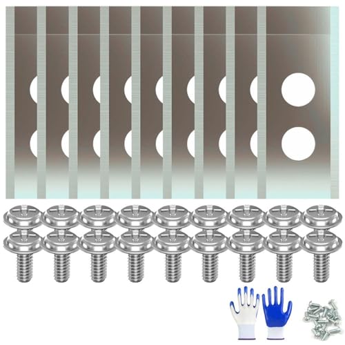 Aosrioylt Ersatz-Mähklingen, Kompatibel Mit Mammotion Luba Und Yuka All Series, Robuste Titan-Ersatzklingen Für Mähroboter(Silver*18) von Aosrioylt