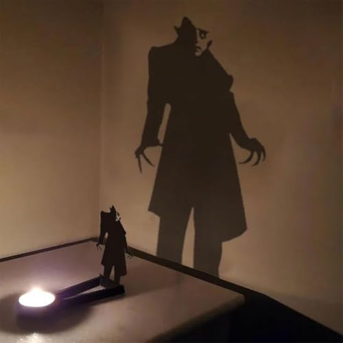 Aosrioylt Halloween Nosferatu Kerzenhalter, Horror Kerzenhalter Metall Dekoration, Familie, Freunde (1PCS-E) von Aosrioylt