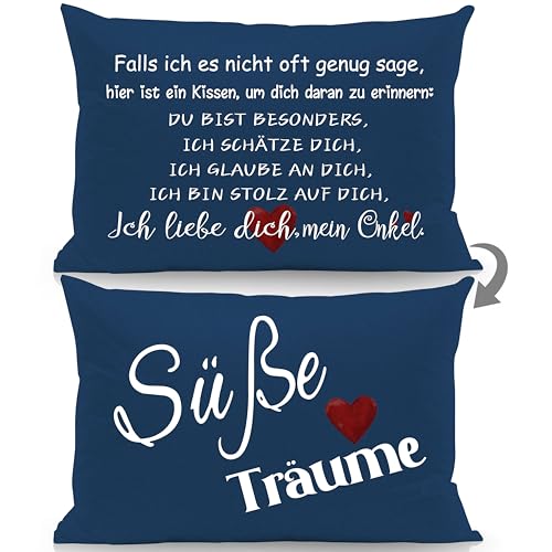 Aosumin Hier ist EIN Kissen um Dich daran zu erinnern Du bist besonders ich schätze Dich ich glaube an Dich ich Liebe Dich Mein Onkel Kissenbezüge für Onkel Geburtstag Vatertag (Onkel) von Aosumin