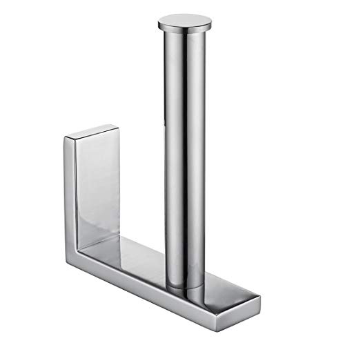 Aothpher Toilettenpapierhalter Wand Befestigter SUS304 Edelstahl Klorollenhalter Moderne Badezimmer Vertikal WC Rollenhalter, Chrom Poliert Aothpher Toilettenpapierhalter Wand Befestigter SUS304 Edelstahl Klorollenhalter Moderne Badezimmer Vertikal WC Rollenhalter, Chrom Poliert von Aothpher