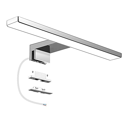 Aourow LED Spiegellampe Badezimmer Spiegelleuchte 5W 300mm 500lm Badleuchte Neutralweiß 4000k,Spiegellampen Spiegel Badezimmerschrank 230V,LED Badspiegelleuchten Badezimmerspiegel(kein Schalter) von Aourow