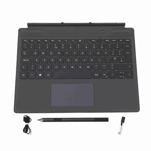 Aoveew K19M Laptop Abnehmbarer Tastatur Touch Stift Travel Kit Latitude 7320 7310 Hintergrundbeleuchtung Spritzsicheres Magnetscharnier von Aoveew