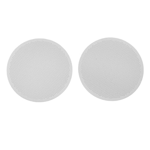 Aoveew Stainless Steel Coffee Puck Screen Reusable Coffee Filter for Home and Cafe Pack of 2 (58MM) von Aoveew