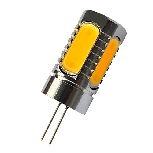 Aoxdi 1 Stück G4 LED COB Leuchtmittel 6W, DC12V, Warmweiß, LED Lampe G4 COB Birne Licht von Aoxdi