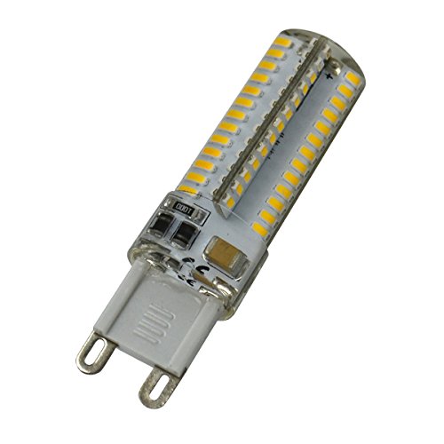 Aoxdi 1 Stück G9 LED Lampen Leuchtmittel 6W, Warmweiß, 104 SMD 3014 G9 LED Birnen, AC220-240V von Aoxdi