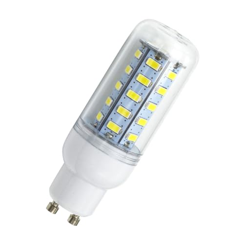 Aoxdi 1 Stück GU10 LED Leuchtmittel 6W, Kaltweiß, 36 SMD 5730 LED Beleuchtung Licht Glühlampe, AC220-240V von Aoxdi