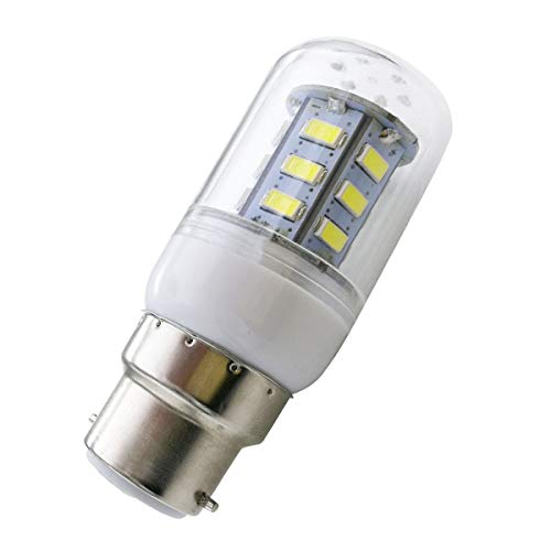 Aoxdi 1 Stück LED Lampe mit B22d Sockel 4W, Kaltweiß, 24 SMD 5730 LED Lampen Leuchtmittel Ersatz für 40W-Glühbirne, AC220-240V Aoxdi 1 Stück LED Lampe mit B22d Sockel 4W, Kaltweiß, 24 SMD 5730 LED Lampen Leuchtmittel Ersatz für 40W-Glühbirne, AC220-240V von Aoxdi