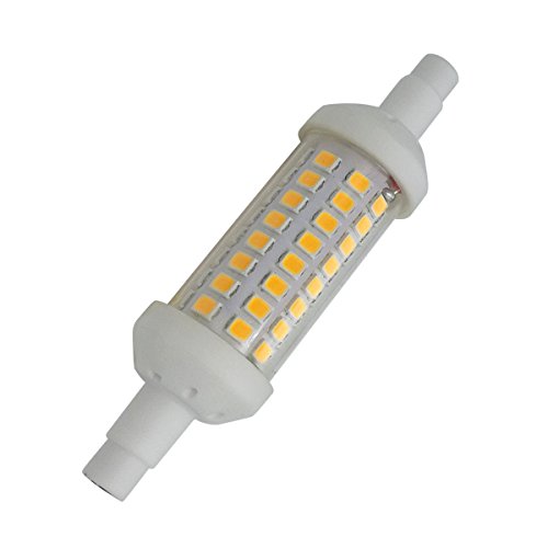 Aoxdi 1 Stück R7s LED Strahler 78mm 5 Watt, Warmweiß, 64 SMD 2835 LED Leuchtmittel Lampe Halogen Standleuchte Brenner Scheinwerfer 5W, AC220-240V von Aoxdi