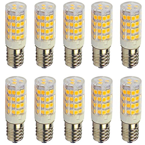 Aoxdi 10 Stück E14 Led Leuchtmittel 5W, Warmweiß, 51 SMD 2835 Glühbirne E14 Led Lampe Nicht Dimmbar, AC220-240V von Aoxdi