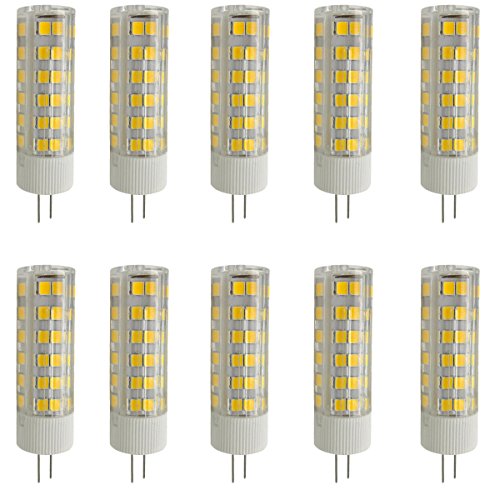 Aoxdi 10 Stück G4 LED Birne Leuchtmittel 7W Warmweiß, 75 SMD 2835 G4 LED Lampen, Kein Flackern, 360° Abstrahwinkel Spot, Nicht Dimmbar, AC220-240V Aoxdi 10 Stück G4 LED Birne Leuchtmittel 7W Warmweiß, 75 SMD 2835 G4 LED Lampen, Kein Flackern, 360° Abstrahwinkel Spot, Nicht Dimmbar, AC220-240V von Aoxdi