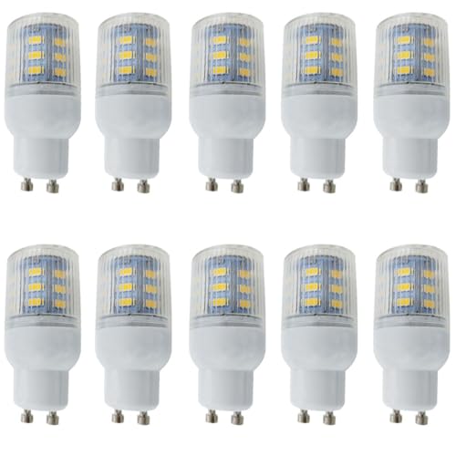 Aoxdi 10 Stück GU10 LED Glühbirne 2W Warmweiß, Nicht Dimmbar 24 SMD 5730 LED Lampe Leuchtmittel GU10, AC220-240V von Aoxdi
