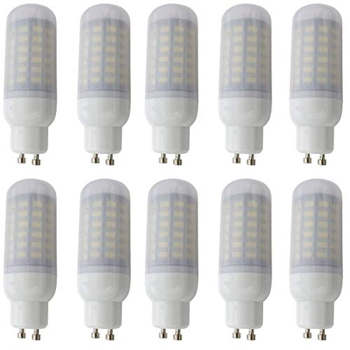 Aoxdi 10 Stück GU10 LED Leuchtmittel 10W, Kaltweiß, 69 SMD 5730 LED Birnen GU10 Lampen Licht, AC220-240V von Aoxdi