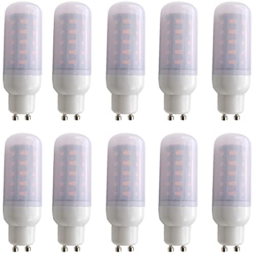 Aoxdi 10x GU10 LED Lampen 6W, Warmweiß, 36 SMD 5730 LED Glühbirne GU10, LED Energiesparlampe, AC220-240V von Aoxdi