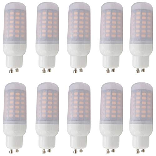 Aoxdi 10x GU10 LED Leuchtmittel 10W, Warmweiß, 69 SMD 5730 LED Birnen, GU10 LED Lampen Licht, AC220-240V von Aoxdi