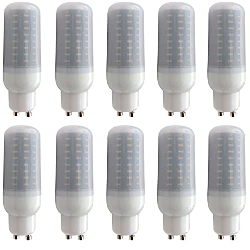 Aoxdi 10x GU10 LEDclassic Lampe 7W, Warmweiß, 72 SMD 4014 LED-Leuchtmittel, GU10-Spots, Nicht Dimmbar, AC220-240V von Aoxdi