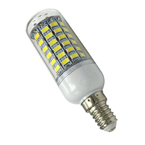 Aoxdi 1X E14 LED Lampe Leuchtmittel 10W, Kaltweiß, 69 SMD 5730 LED Mais Leuchte E14 LED Licht Glühlampe, AC220-240V von Aoxdi