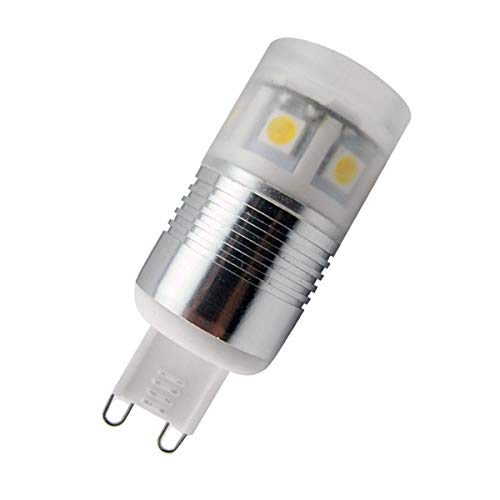Aoxdi 1 Stück G9 LED Lampe 4W, Kaltweiß, 11 SMD 5050 Kein Flackern G9 LED Leuchtmittel Birne, AC220-240V von Aoxdi