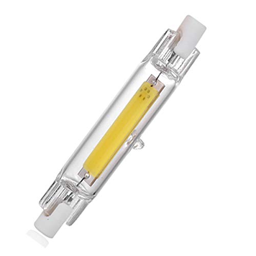 Aoxdi 1X R7S LED Glühbirnen 5W, Kaltweiß, 78mm LED COB Lampen R7S LED Leuchtmittel, AC220-240V von Aoxdi