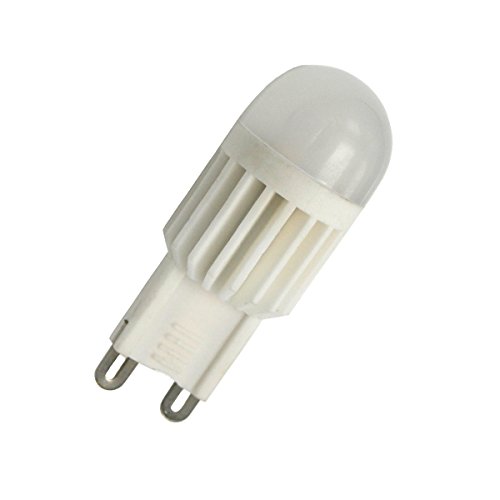 Aoxdi 1x Dimmbar G9 LED Leuchtmittel 3W, Kaltweiß, LED G9 Energiesparlampe Dimmbar Keramik LED Strahler Birne, AC220-240V von Aoxdi