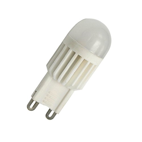 Aoxdi 1x Dimmbar G9 LED Leuchtmittel 3W, Warmweiß, LED G9 Energiesparlampe Dimmbar Keramik LED Strahler Birne, AC220-240V von Aoxdi