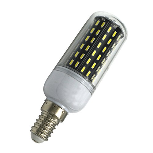 Aoxdi 1x E14 LED Lampe 9W, Kaltweiß, 96 SMD 4014 LED Leuchtmittel E14 Birne, Nicht Dimmbar, AC220-240V von Aoxdi