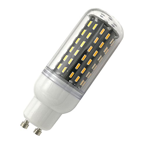 Aoxdi 1x GU10 9W LED Leuchtmittel Birnen, Warmweiß, GU10 LED 9W Mais Licht Lampen 96 SMD 4014 Energiespar Lampe, AC220-240V von Aoxdi