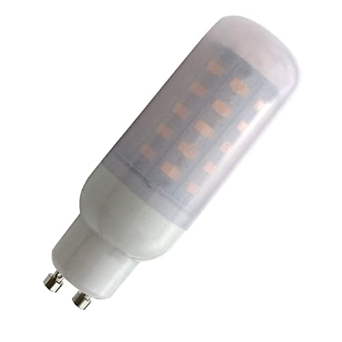 Aoxdi 1x GU10 LED Lampe 7W, Warmweiß, 48 SMD 5730 GU10 Birne matt LED Leuchtmittel, Fadenlampe 360°, Flimmerfrei, AC220-240V von Aoxdi