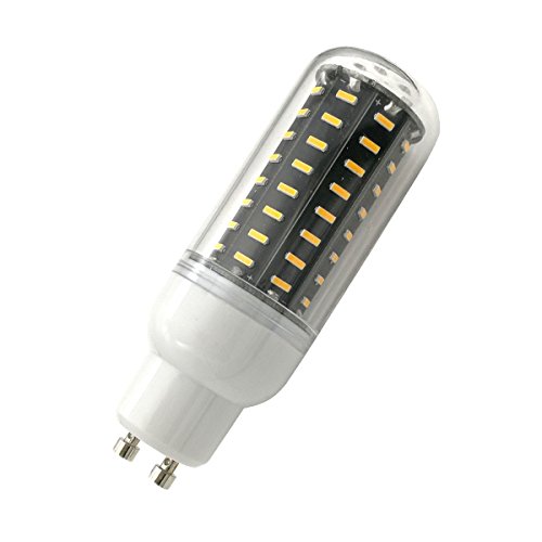 Aoxdi 1 Stück GU10 LED Leuchtmittel Mais Licht 7W, Warmweiß, GU10 LED Lampen 7W 72 SMD 4014 Gluehbirne Energiesparenden, AC220-240V von Aoxdi